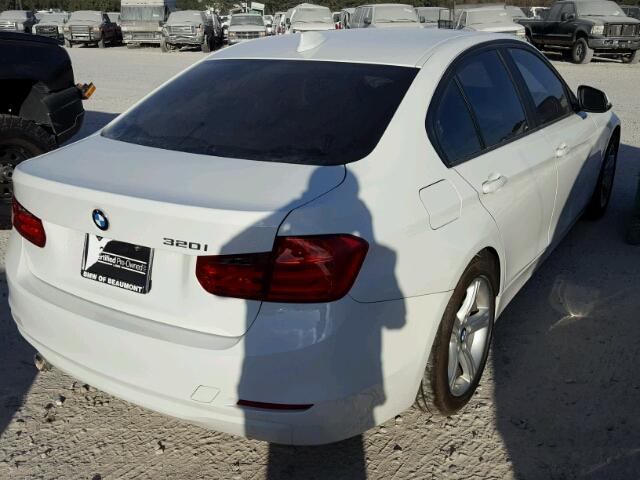 WBA3B1C5XFP681186 - 2015 BMW 320 I WHITE photo 4