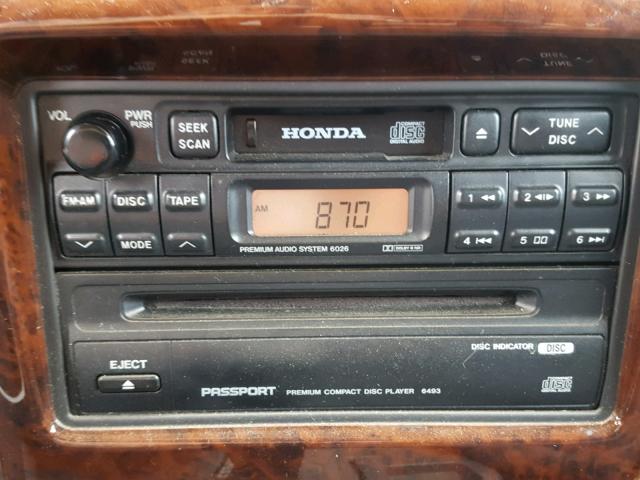 4S6CK58W8W4418212 - 1998 HONDA PASSPORT E 银色 照片 9