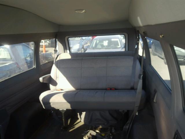 2B5WB35ZXTK165434 - 1996 DODGE RAM WAGON GRAY photo 9