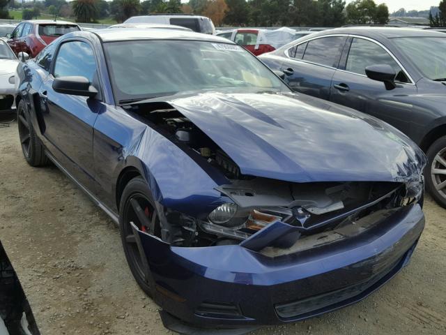 1ZVBP8AN3A5101838 - 2010 FORD MUSTANG BLUE photo 1