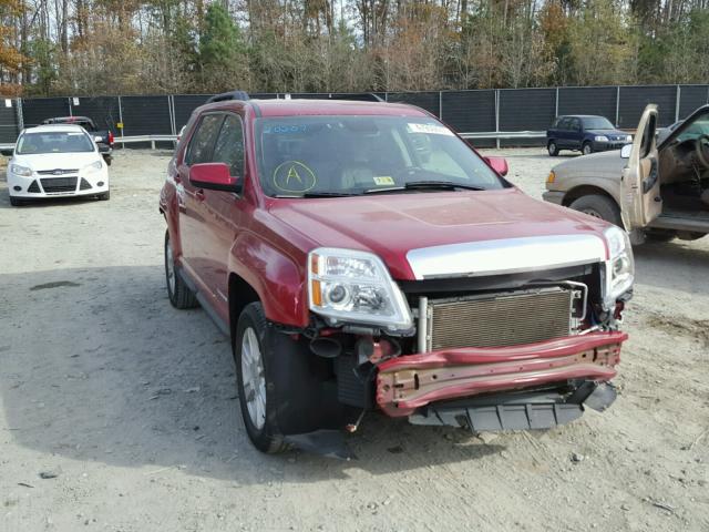 2GKALUEK4D6190075 - 2013 GMC TERRAIN SL RED photo 1