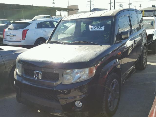 5J6YH18909L000123 - 2009 HONDA ELEMENT SC BLACK photo 2