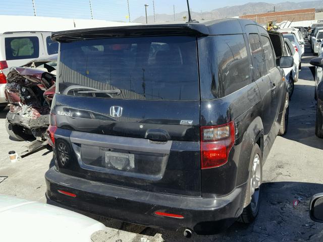 5J6YH18909L000123 - 2009 HONDA ELEMENT SC BLACK photo 4