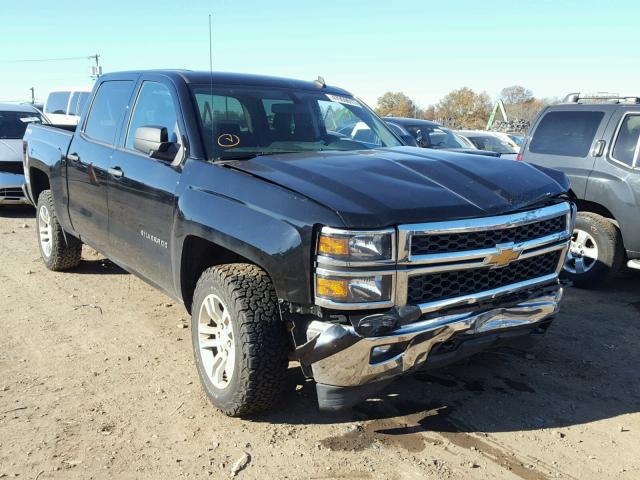 3GCUKREC8EG163193 - 2014 CHEVROLET SILVERADO BLACK photo 1