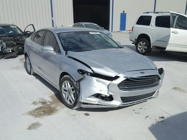 1FA6P0H77E5404906 - 2014 FORD FUSION SE SILVER photo 1