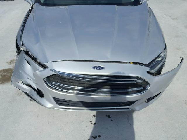 1FA6P0H77E5404906 - 2014 FORD FUSION SE SILVER photo 7