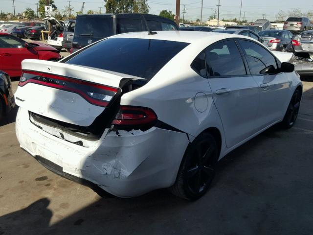 1C3CDFBB9FD253441 - 2015 DODGE DART SXT WHITE photo 4