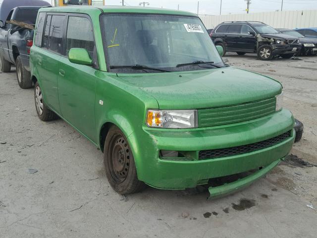 JTLKT334764071394 - 2006 TOYOTA SCION XB GREEN photo 1