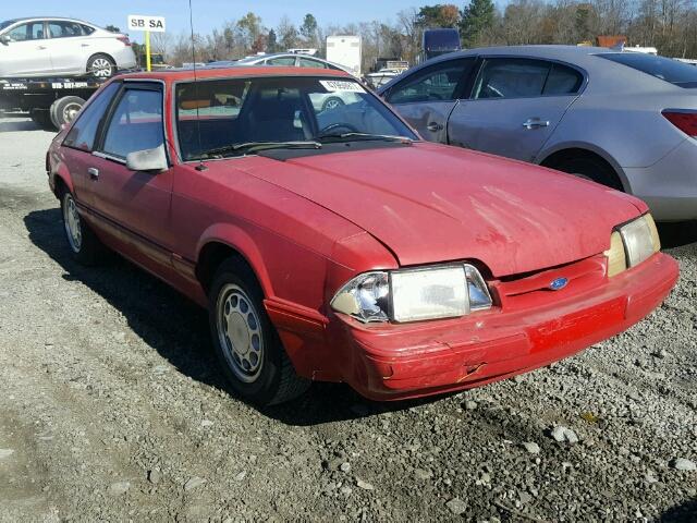 1FACP41M0PF149510 - 1993 FORD MUSTANG LX RED photo 1