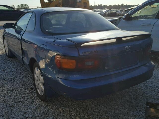 JT2ST87F5N0111216 - 1992 TOYOTA CELICA GT BLUE photo 3