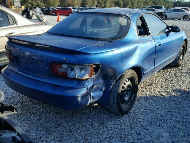 JT2ST87F5N0111216 - 1992 TOYOTA CELICA GT BLUE photo 4