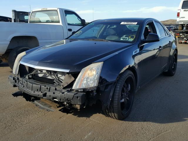 1G6DG577590100463 - 2009 CADILLAC CTS BLACK photo 2