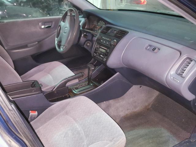 1HGCF86692A157580 - 2002 HONDA ACCORD VAL BLUE photo 5