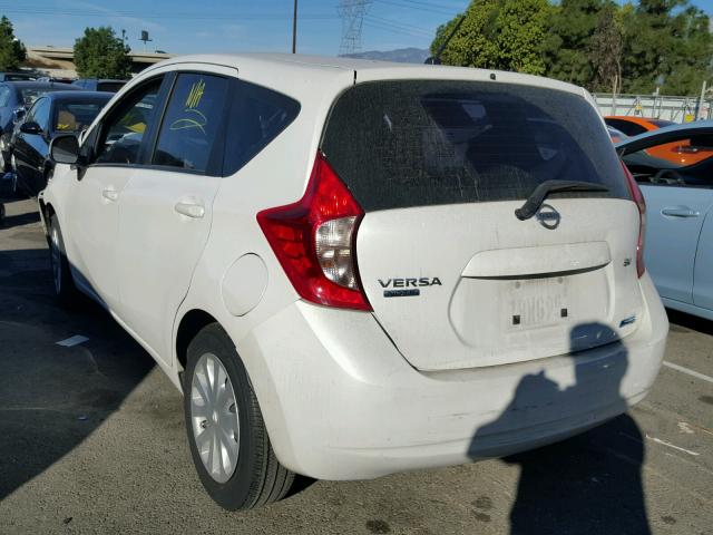 3N1CE2CP6EL367940 - 2014 NISSAN VERSA NOTE WHITE photo 3