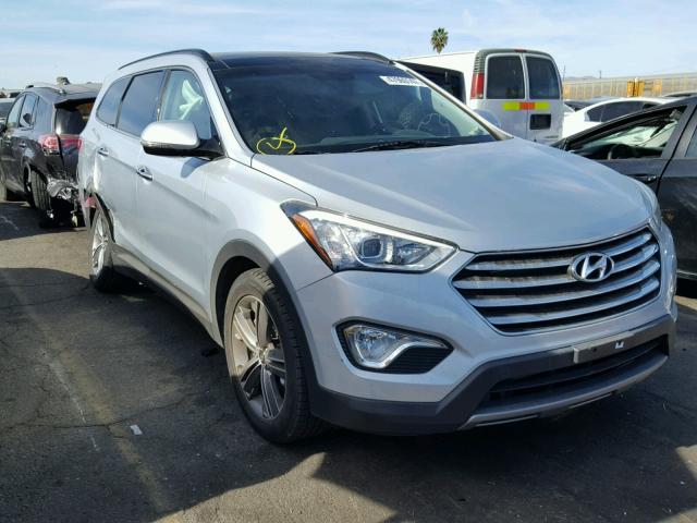 KM8SR4HF5DU009706 - 2013 HYUNDAI SANTA FE L SILVER photo 1