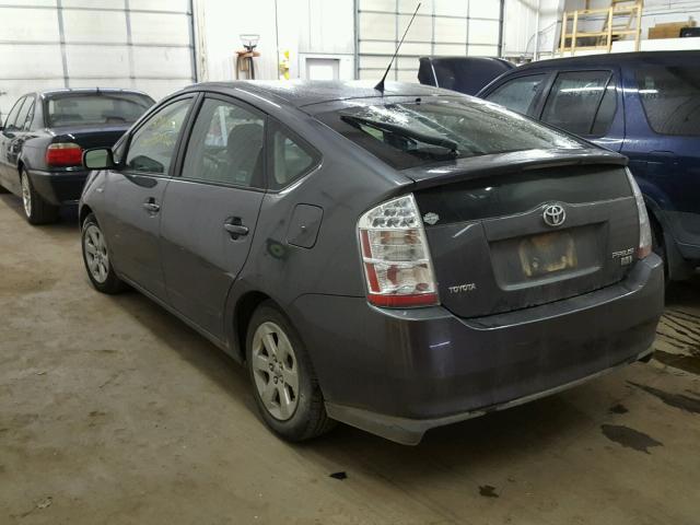 JTDKB20U583335282 - 2008 TOYOTA PRIUS GRAY photo 3