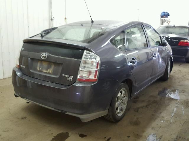 JTDKB20U583335282 - 2008 TOYOTA PRIUS GRAY photo 4