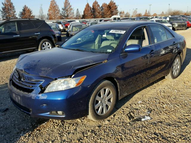 4T1BK46KX7U035002 - 2007 TOYOTA CAMRY NEW BLUE photo 2