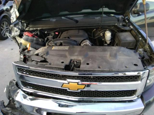 1GCSCSEA3AZ194551 - 2010 CHEVROLET SILVERADO CHARCOAL photo 7