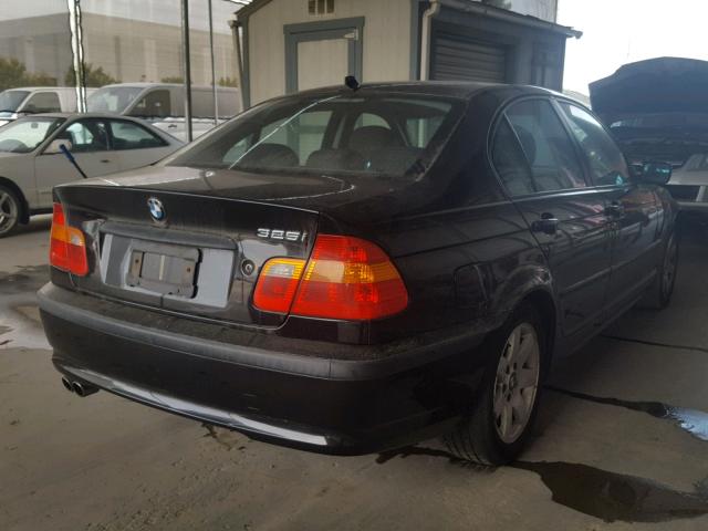 WBAAZ33485KW78403 - 2005 BMW 325 IS SUL BLACK photo 4