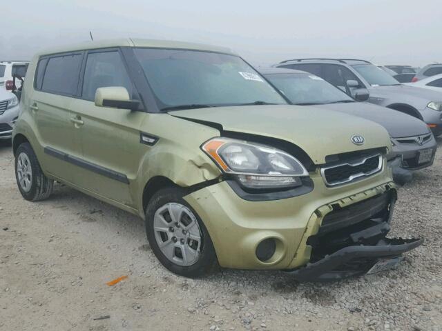 KNDJT2A52C7419836 - 2012 KIA SOUL GREEN photo 1