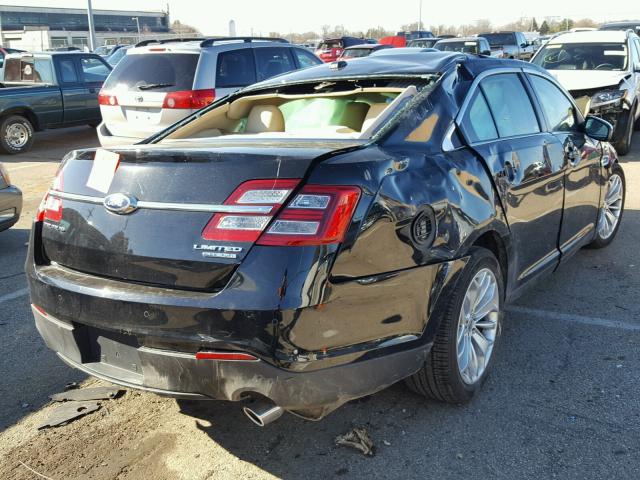 1FAHP2F86HG123477 - 2017 FORD TAURUS LIM BLACK photo 4