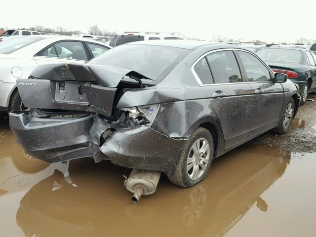 1HGCP26478A093881 - 2008 HONDA ACCORD LXP GRAY photo 4