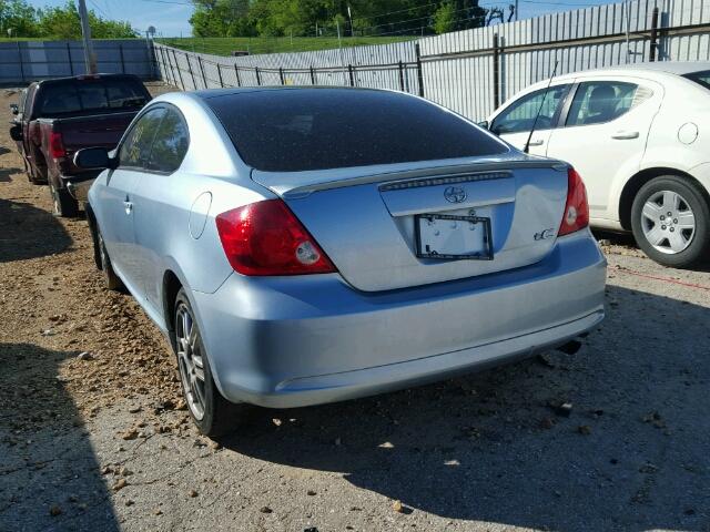 JTKDE177560110233 - 2006 TOYOTA SCION TC 蓝色 照片 3