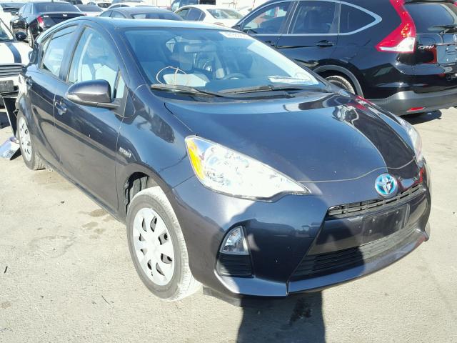 JTDKDTB35E1078930 - 2014 TOYOTA PRIUS C GRAY photo 1