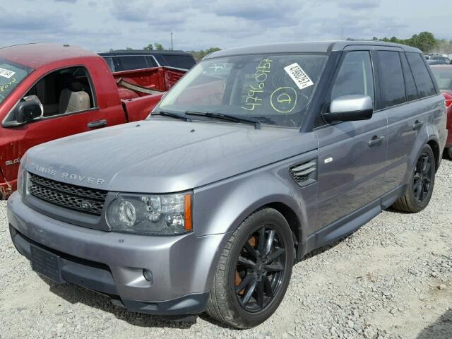 SALSF2D40BA708965 - 2011 LAND ROVER RANGE ROVE GRAY photo 2