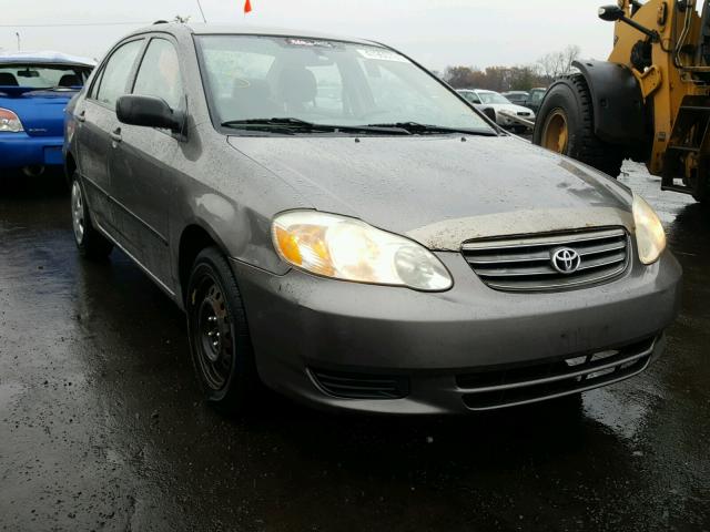 2T1BR32E34C246786 - 2004 TOYOTA COROLLA CE GRAY photo 1