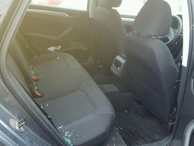 1VWAH7A38CC018664 - 2012 VOLKSWAGEN PASSAT S رمادي صورة 6