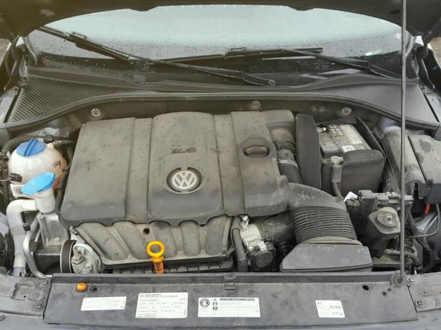 1VWAH7A38CC018664 - 2012 VOLKSWAGEN PASSAT S GRAY photo 7