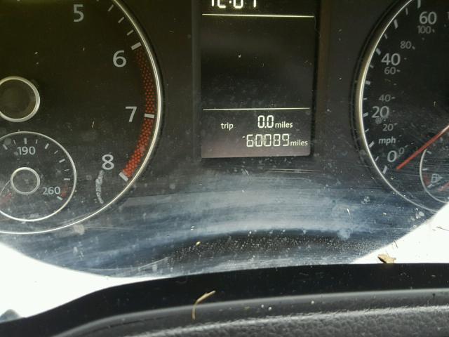 1VWAH7A38CC018664 - 2012 VOLKSWAGEN PASSAT S رمادي صورة 8