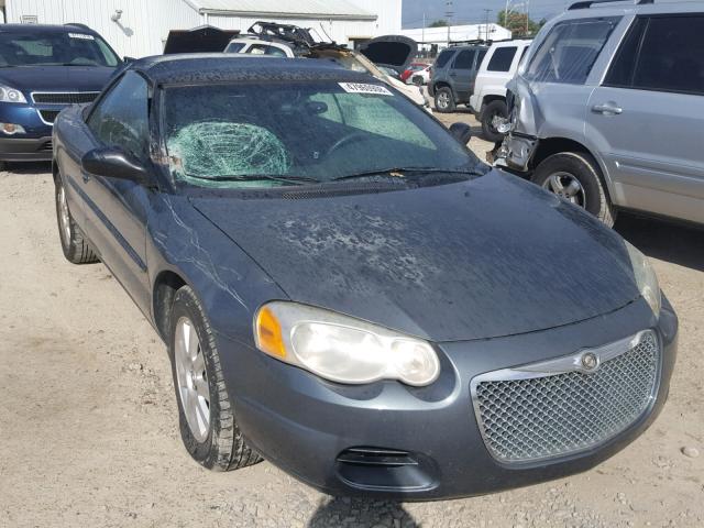 1C3EL75R66N182882 - 2006 CHRYSLER SEBRING GT GREEN photo 1