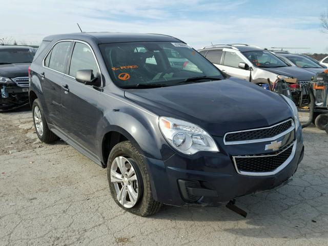 2GNALAEK7F6143403 - 2015 CHEVROLET EQUINOX LS BLUE photo 1