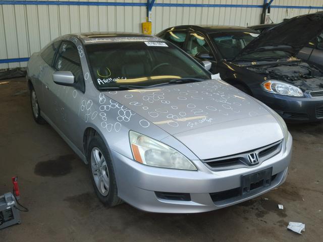 1HGCM72636A008092 - 2006 HONDA ACCORD EX SILVER photo 1