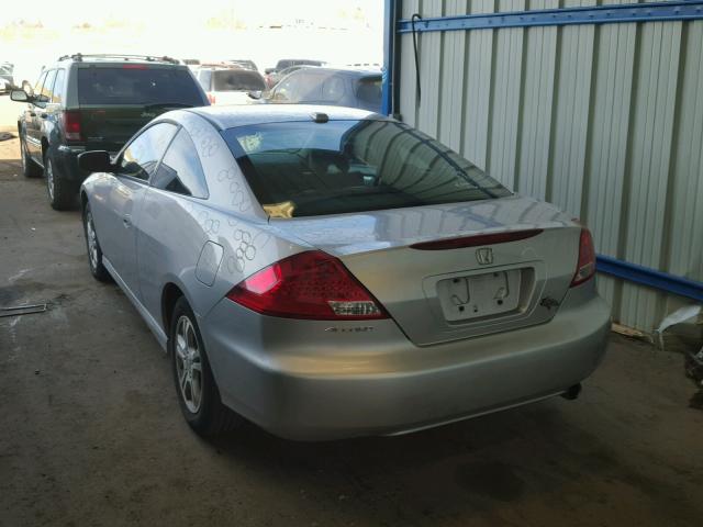 1HGCM72636A008092 - 2006 HONDA ACCORD EX SILVER photo 3