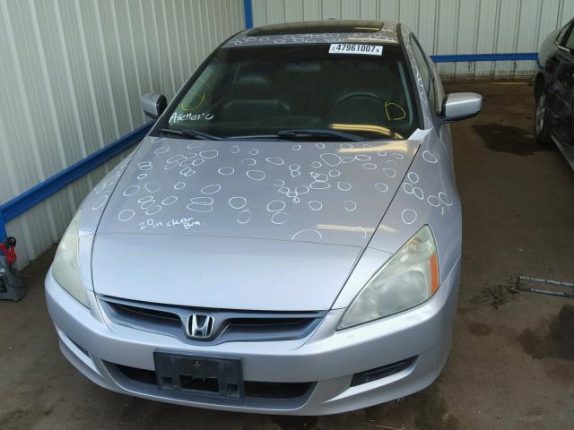 1HGCM72636A008092 - 2006 HONDA ACCORD EX SILVER photo 9