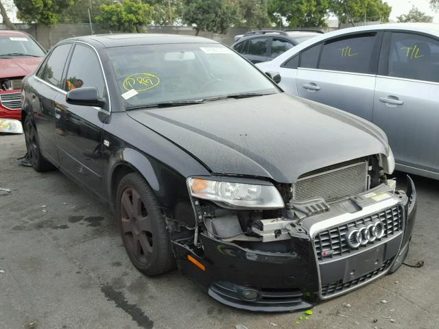 WAUAF78E48A164804 - 2008 AUDI A4 2.0T BLACK photo 1