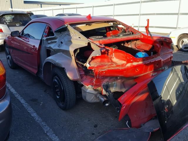 2G1FF1E31F9232115 - 2015 CHEVROLET CAMARO LT RED photo 3