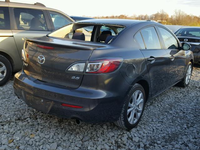 JM1BL1U59B1390735 - 2011 MAZDA 3 S GRAY photo 4