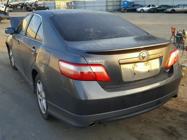 4T1BK46K47U526374 - 2007 TOYOTA CAMRY NEW GRAY photo 3