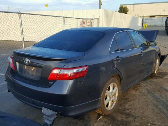 4T1BK46K47U526374 - 2007 TOYOTA CAMRY NEW GRAY photo 4