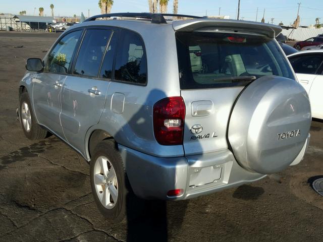 JTEGD20V540045088 - 2004 TOYOTA RAV4 SILVER photo 3