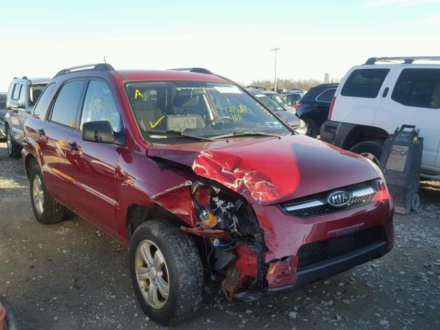 KNDJF724697625972 - 2009 KIA SPORTAGE L RED photo 1