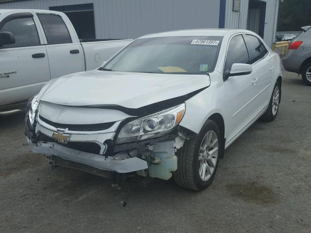 1G11C5SL8EF168014 - 2014 CHEVROLET MALIBU 1LT WHITE photo 2