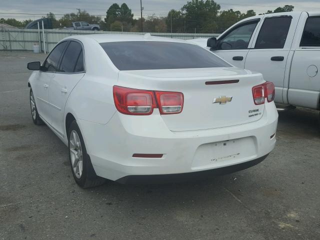 1G11C5SL8EF168014 - 2014 CHEVROLET MALIBU 1LT WHITE photo 3