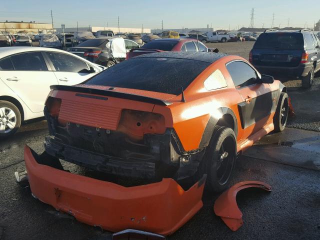 1ZVBP8CH7A5150306 - 2010 FORD MUSTANG GT ORANGE photo 4