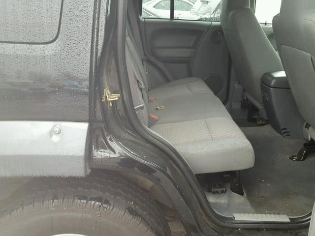 1J4GK38K26W284845 - 2006 JEEP LIBERTY RE BLACK photo 6